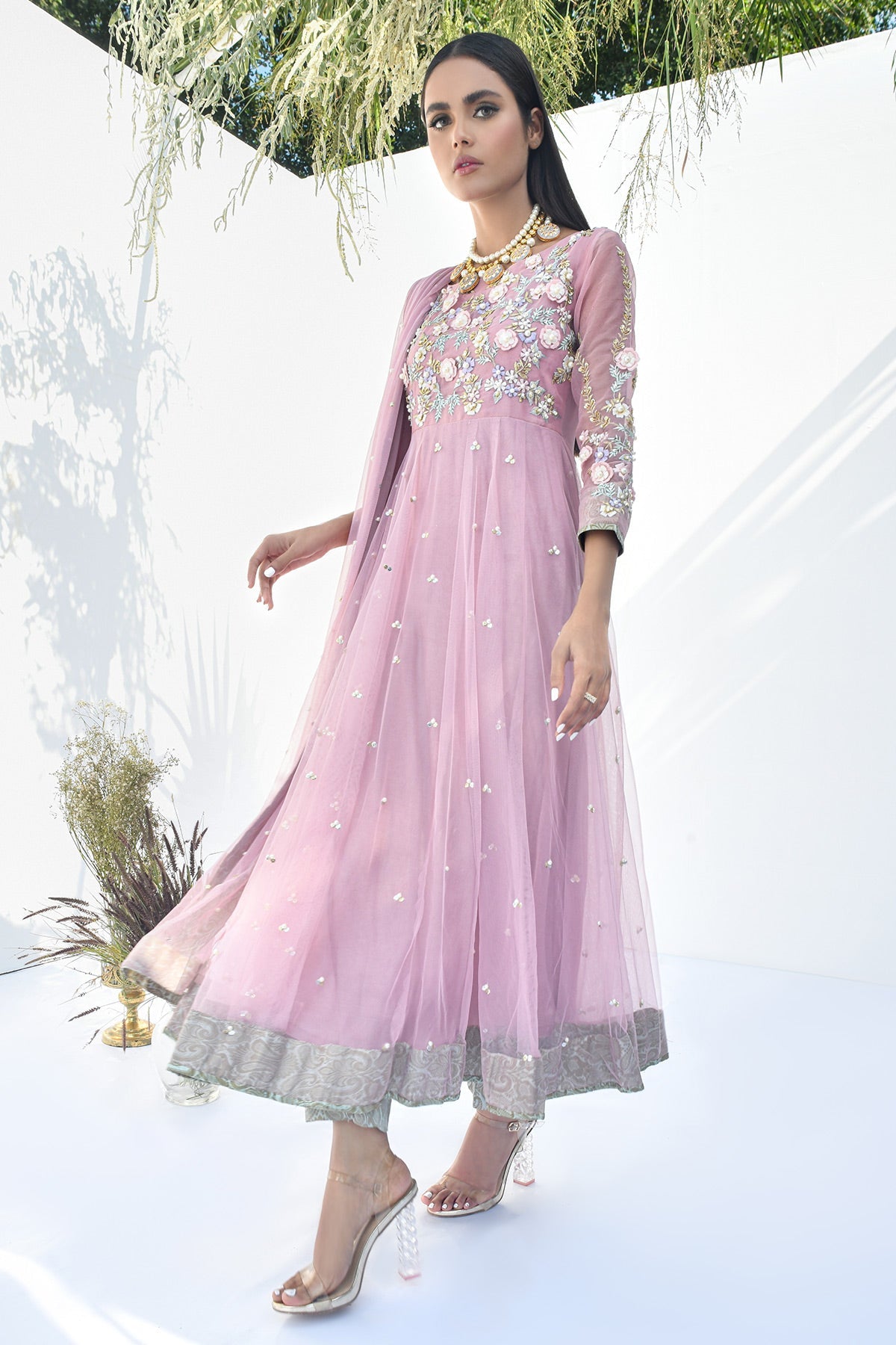 Fatima Khan | Luxury Pret 24 | BALLET PINK