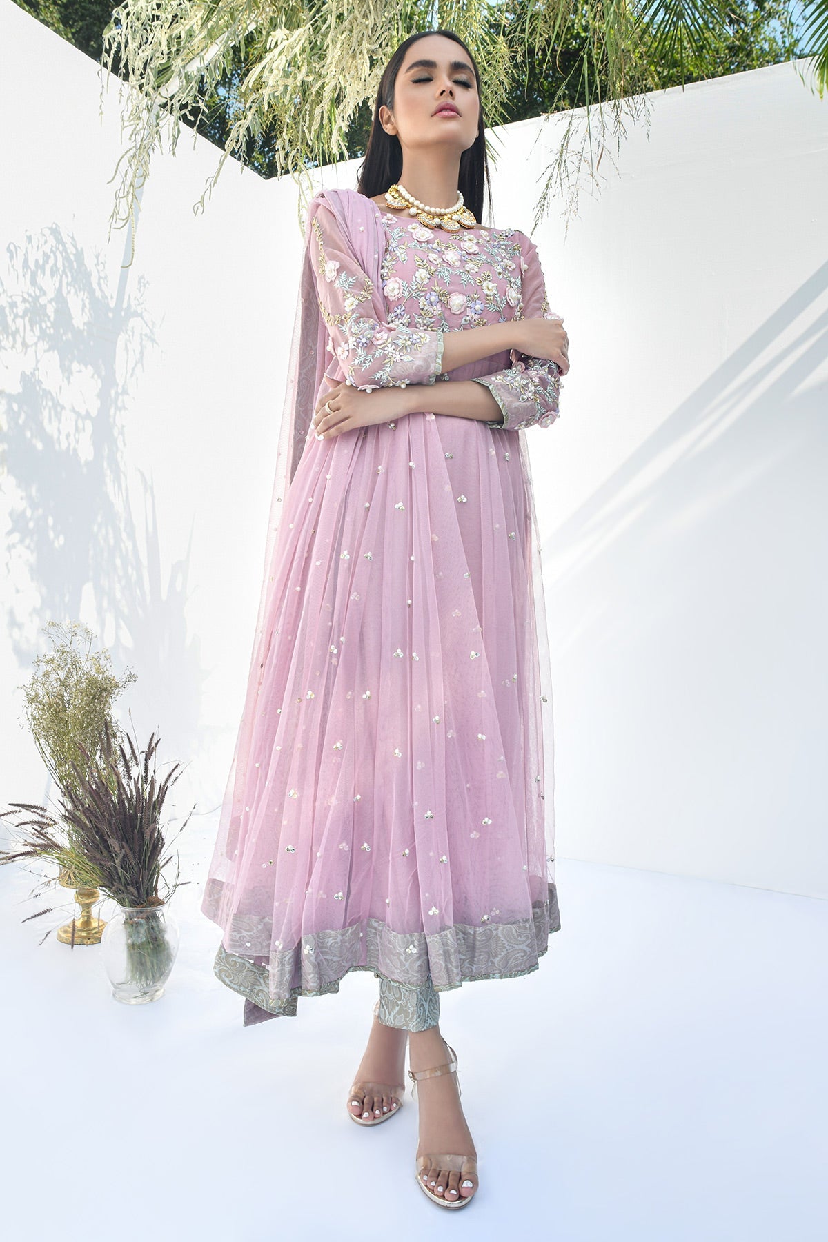 Fatima Khan | Luxury Pret 24 | BALLET PINK