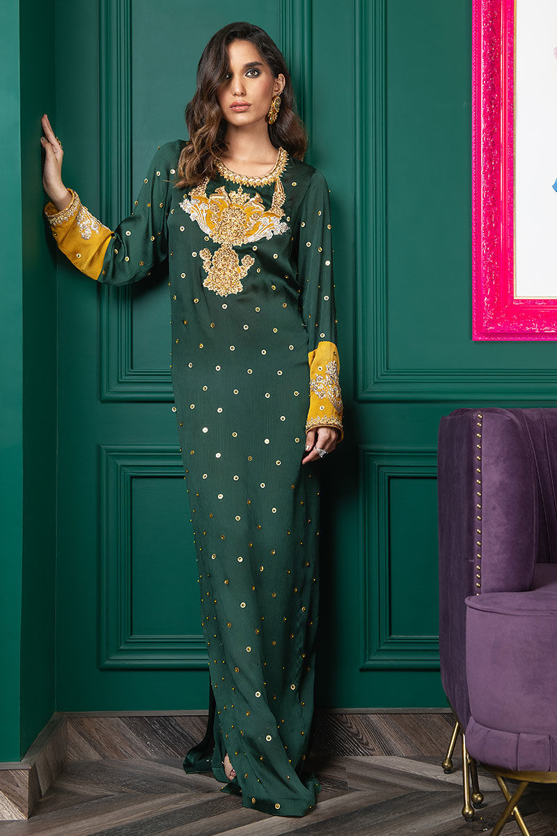 Wardha Saleem | Luxury Pret Fusion Wear | WS22-034