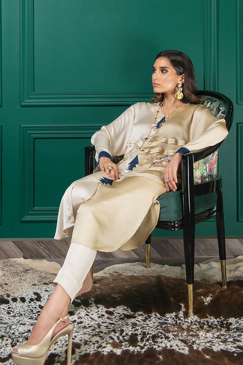 Wardha Saleem | Luxury Pret Fusion Wear | WS22-033
