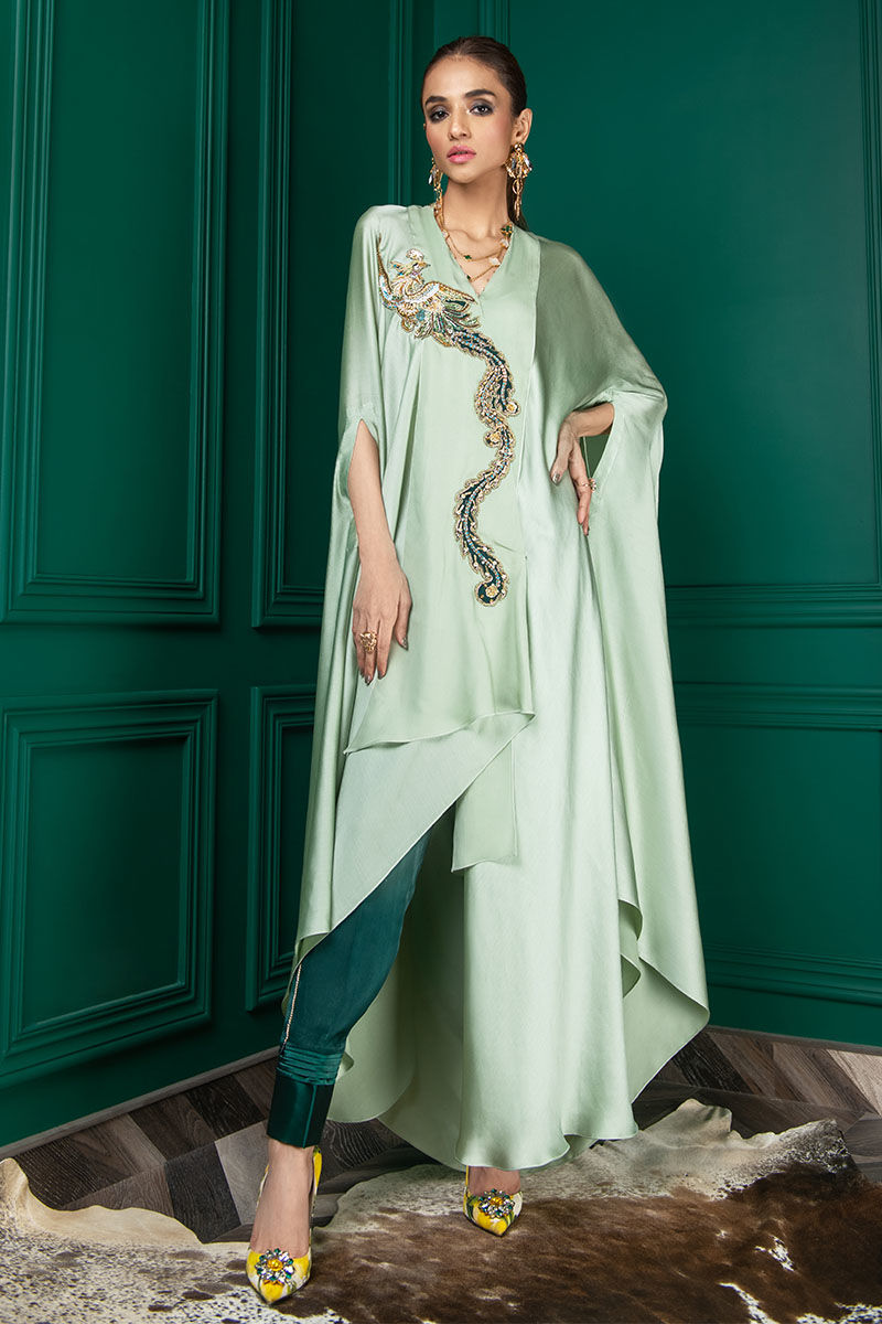 Wardha Saleem | Luxury Pret Fusion Wear | WS22-018