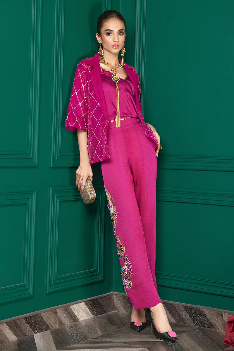 Wardha Saleem | Luxury Pret Fusion Wear | WS22-027