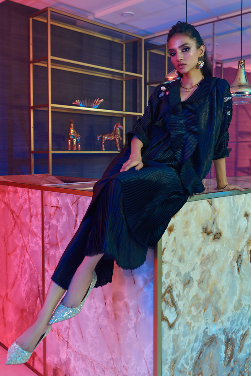 Wardha Saleem | Luxury Pret Fusion Wear | ENVY â 3PC CORD SET