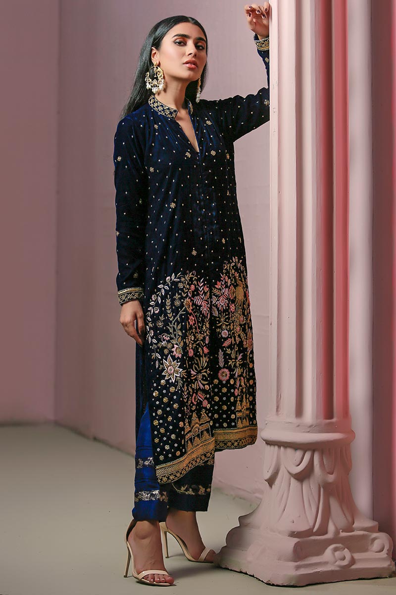 Ansab Jahangir | Bow Velvet Edit | MIDNIGHT ROSE
