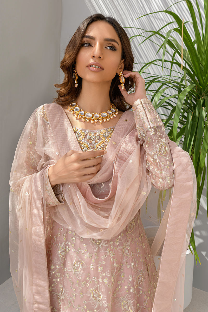 Fatima Khan | Luxury Pret 24 | DAISY PINK