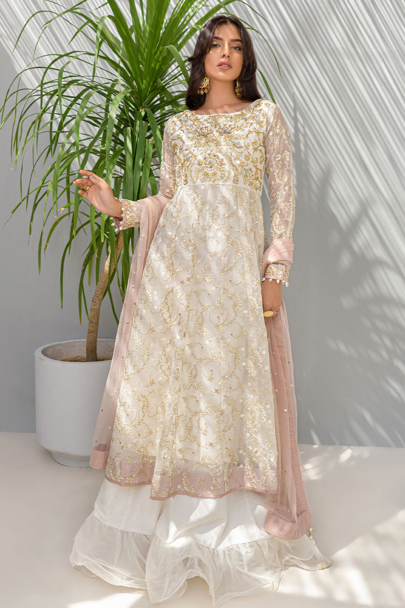 Fatima Khan | Luxury Pret 24 | OFF-WHITE ELEGANCE
