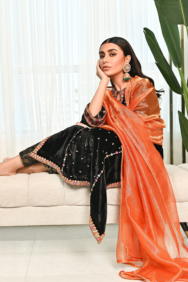 Ansab Jahangir | Bow Velvet Edit | BLACK MIST