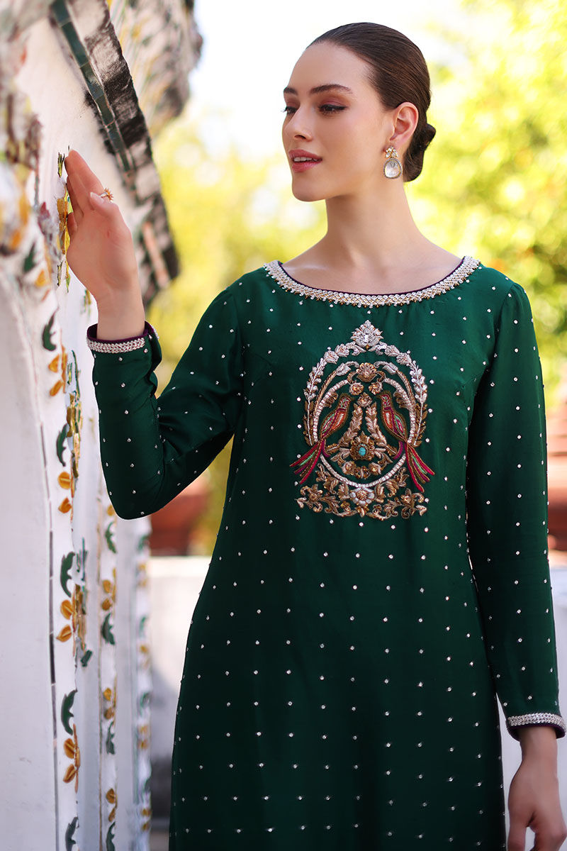 Aisha Imran | Luxury Pret | Scarlet