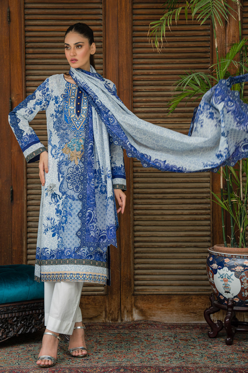 Shamaeel Ansari | Gulrang Lawn | LP-01