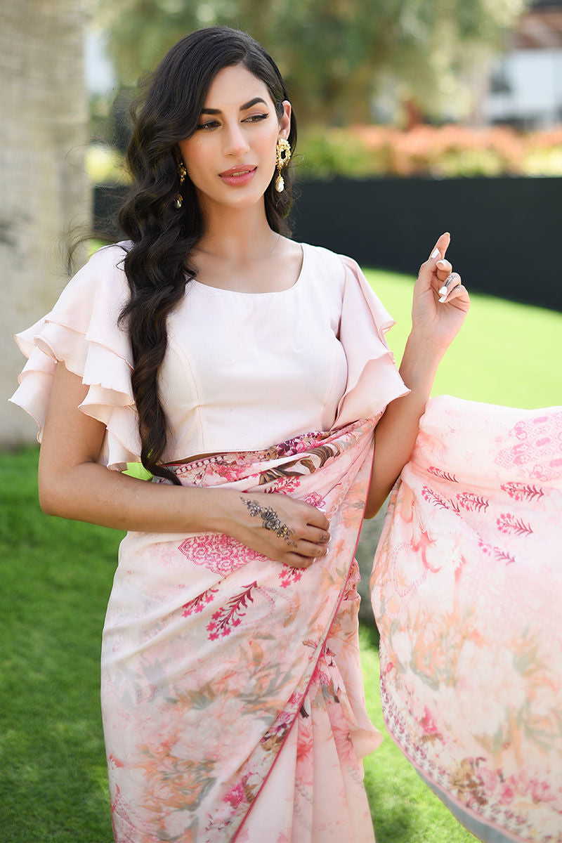 Ansab Jahangir | Luxury Silk Pret | CHALK PINK