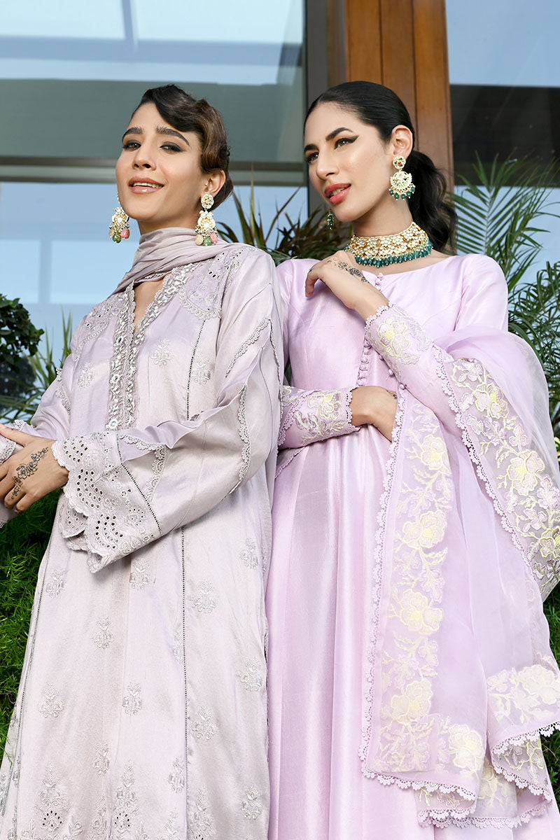 Ansab Jahangir | Luxury Silk Pret | LILAC MARBLE