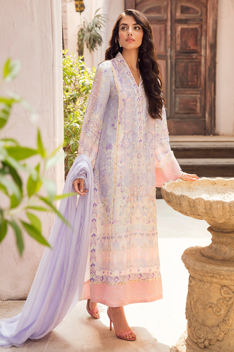 Ansab Jahangir | Digital Silk | Dreamy impression