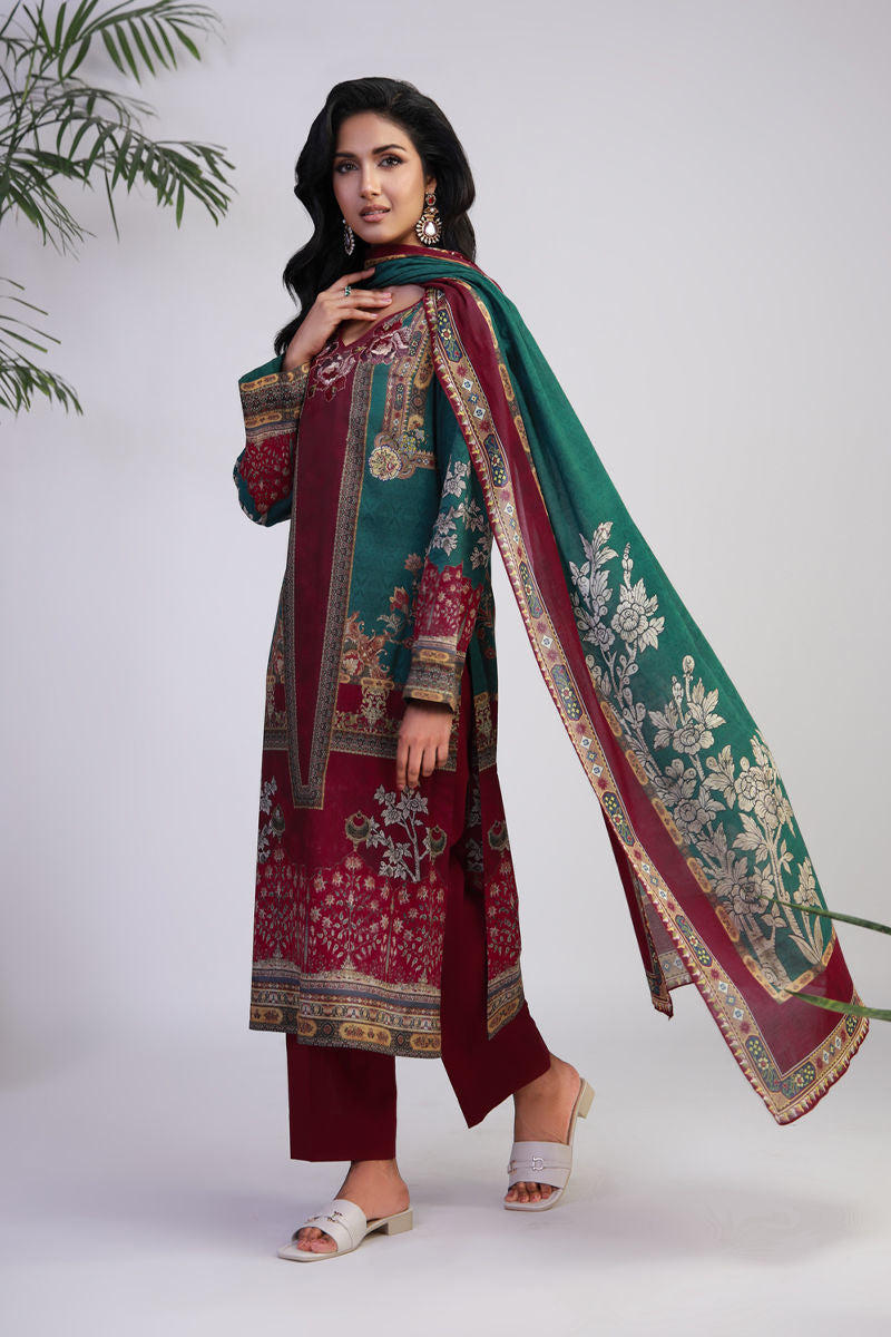Shamaeel Ansari | Gulrang Lawn | Gulrang-02