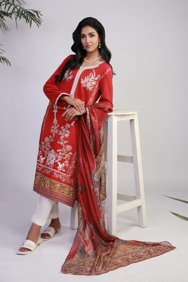 Shamaeel Ansari | Gulrang Lawn | Gulrang-04