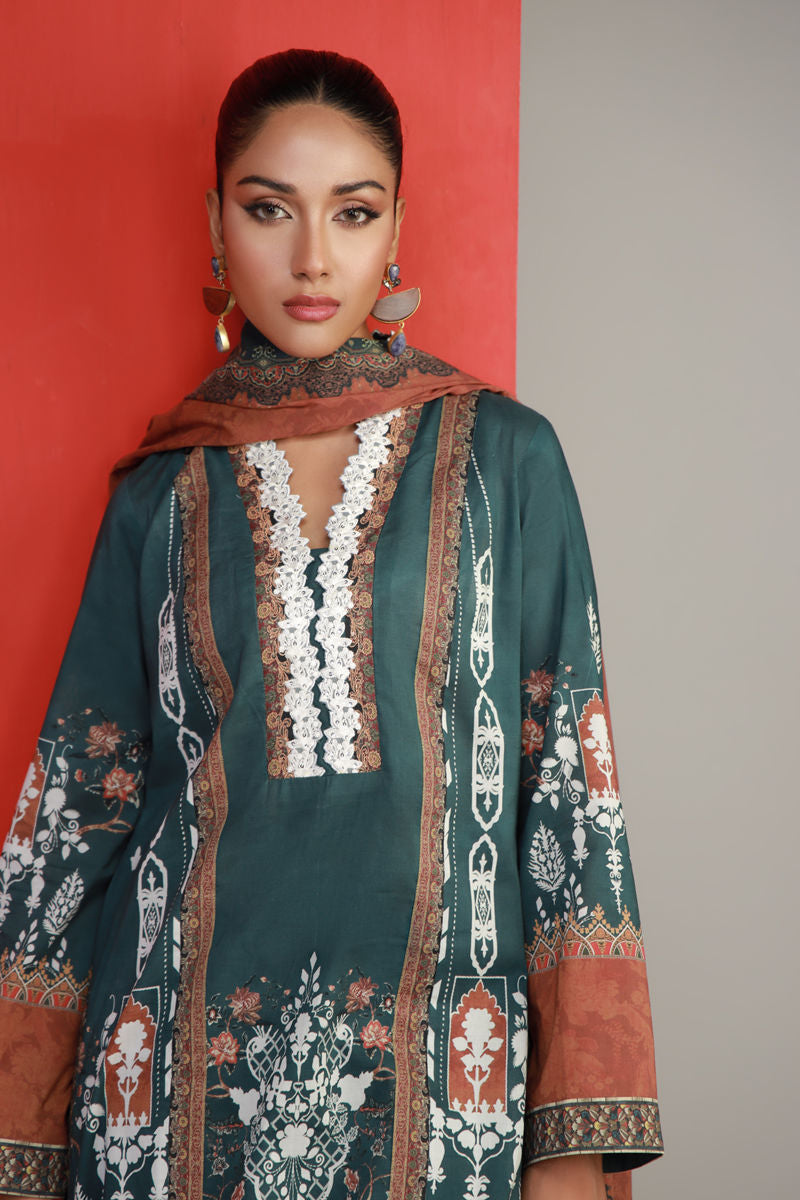 Shamaeel Ansari | Gulrang Lawn | Gulrang-06