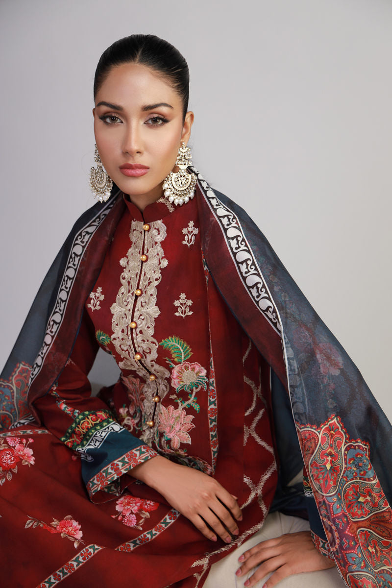Shamaeel Ansari | Gulrang Lawn | Gulrang-07