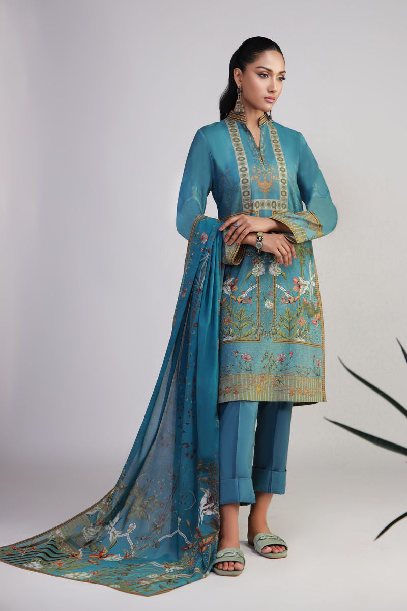 Shamaeel Ansari | Gulrang Lawn | Gulrang-11