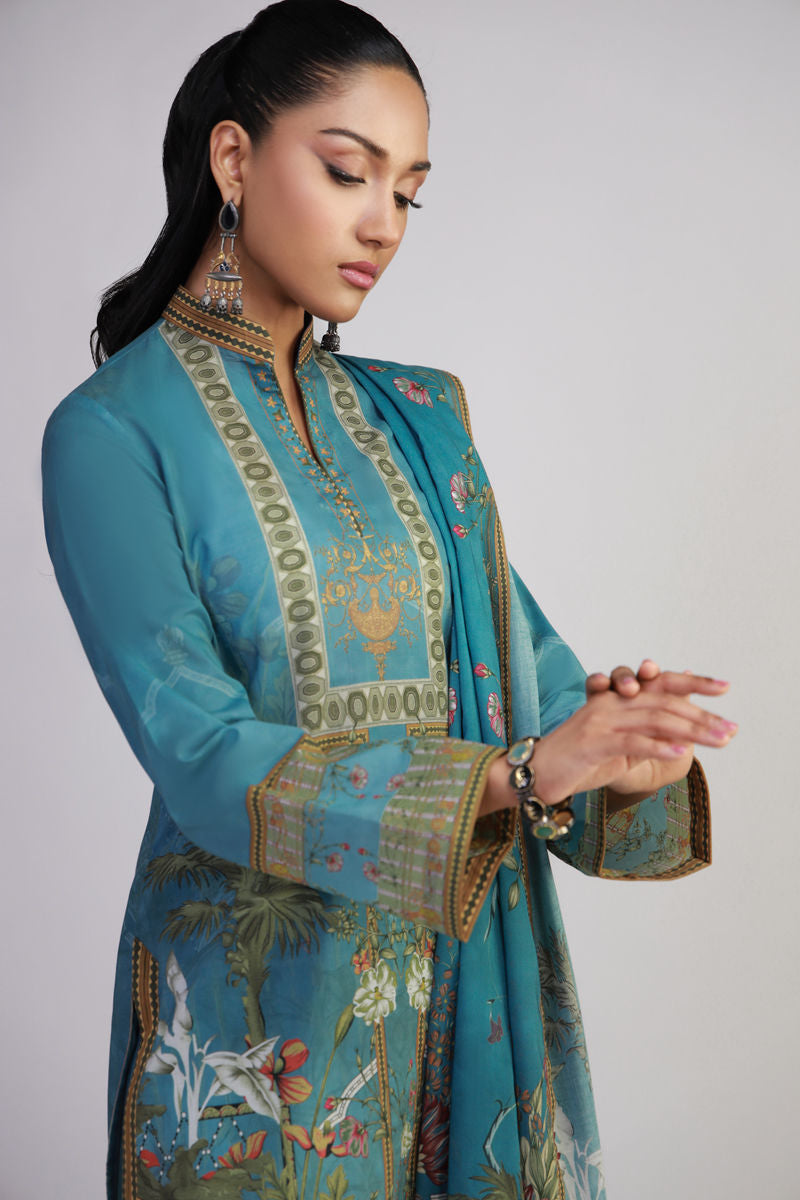 Shamaeel Ansari | Gulrang Lawn | Gulrang-11