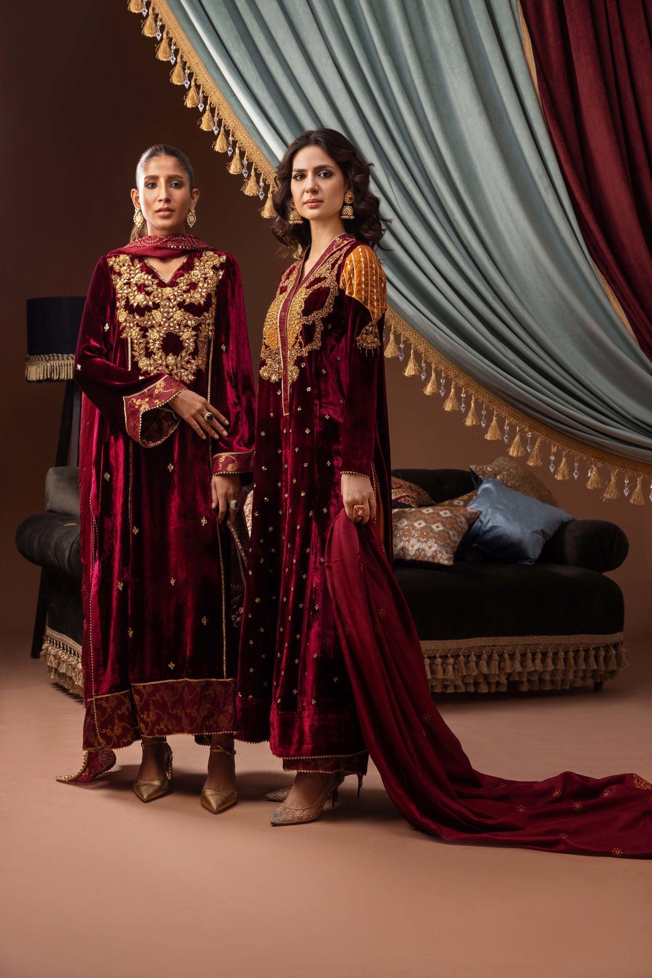 Ansab Jahangir | Bow Velvet Edit | SCARLETT