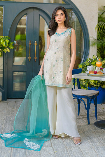 Fatima Khan | La Fleur Eid Edit | Minty Fresh