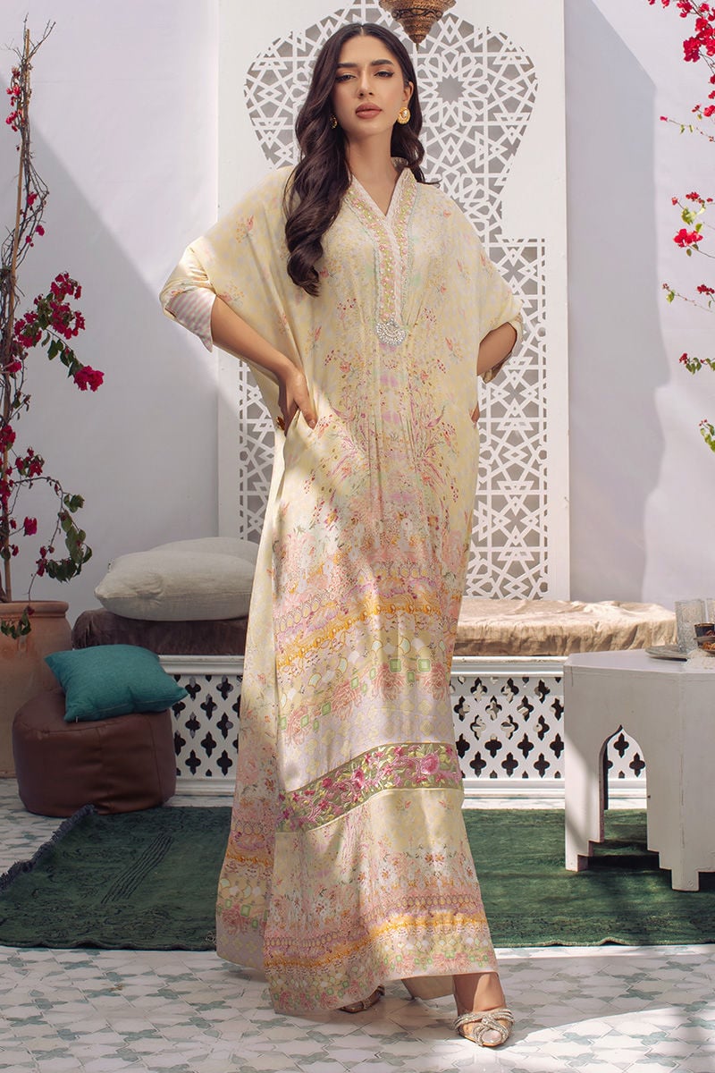 Ansab Jahangir | Summer Kaftans | JEWELED KAFTAN SPLENDOR