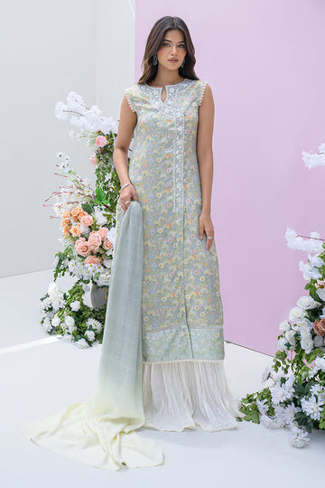 Fatima Khan | Eid Digital Silk Prints |  Dandelions