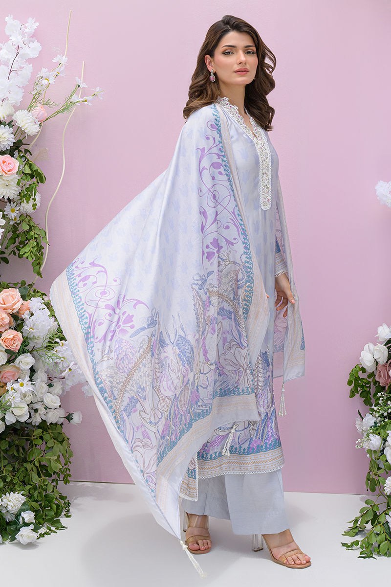 Fatima Khan | Eid Digital Silk Prints | Dawn