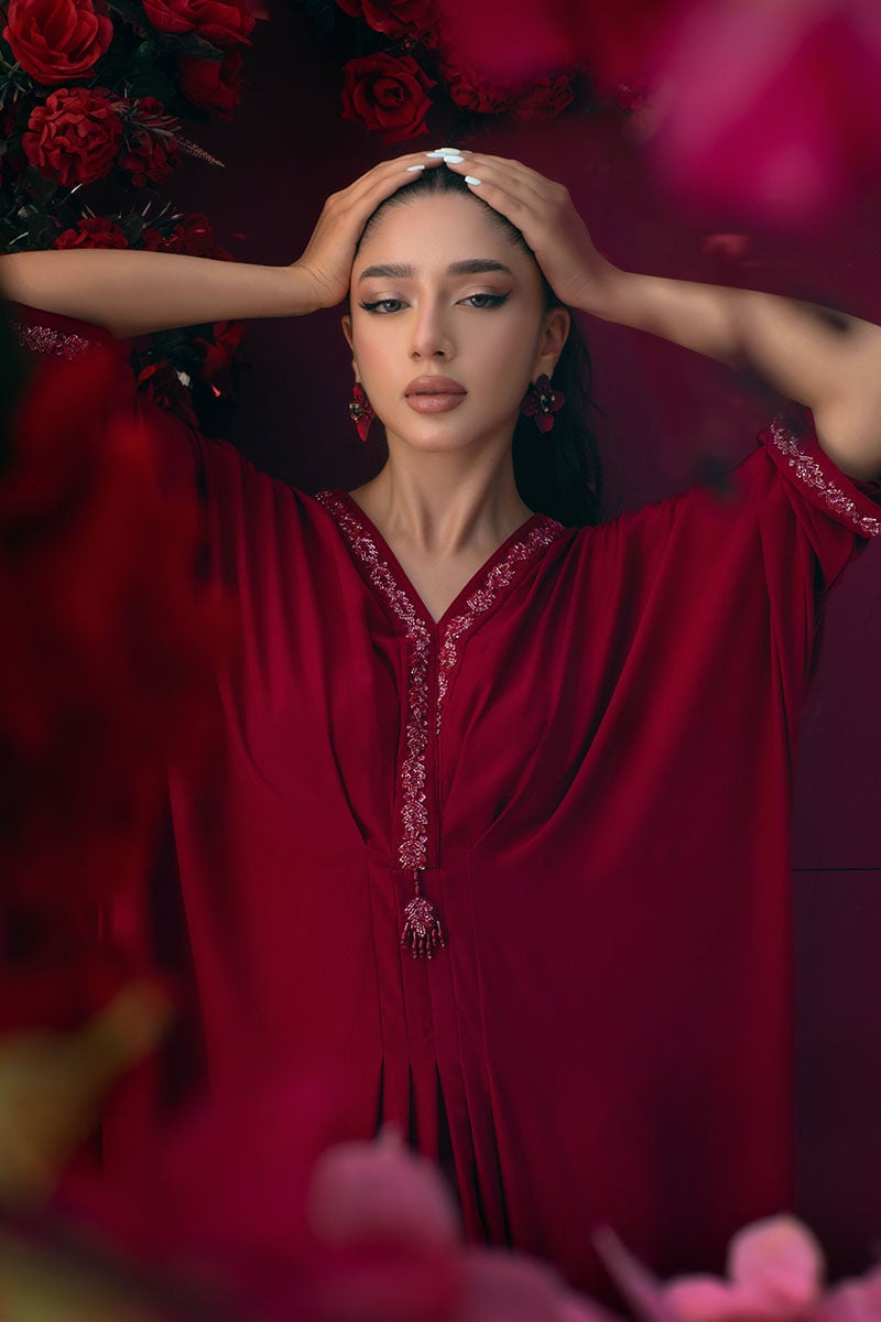 Ansab Jahangir | Summer Kaftans | SILKEN FOLIAGE