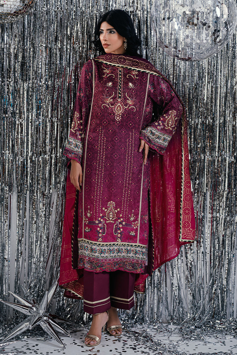 Fatima Khan | Disco Revival Festive Silk | Ombre Chundri