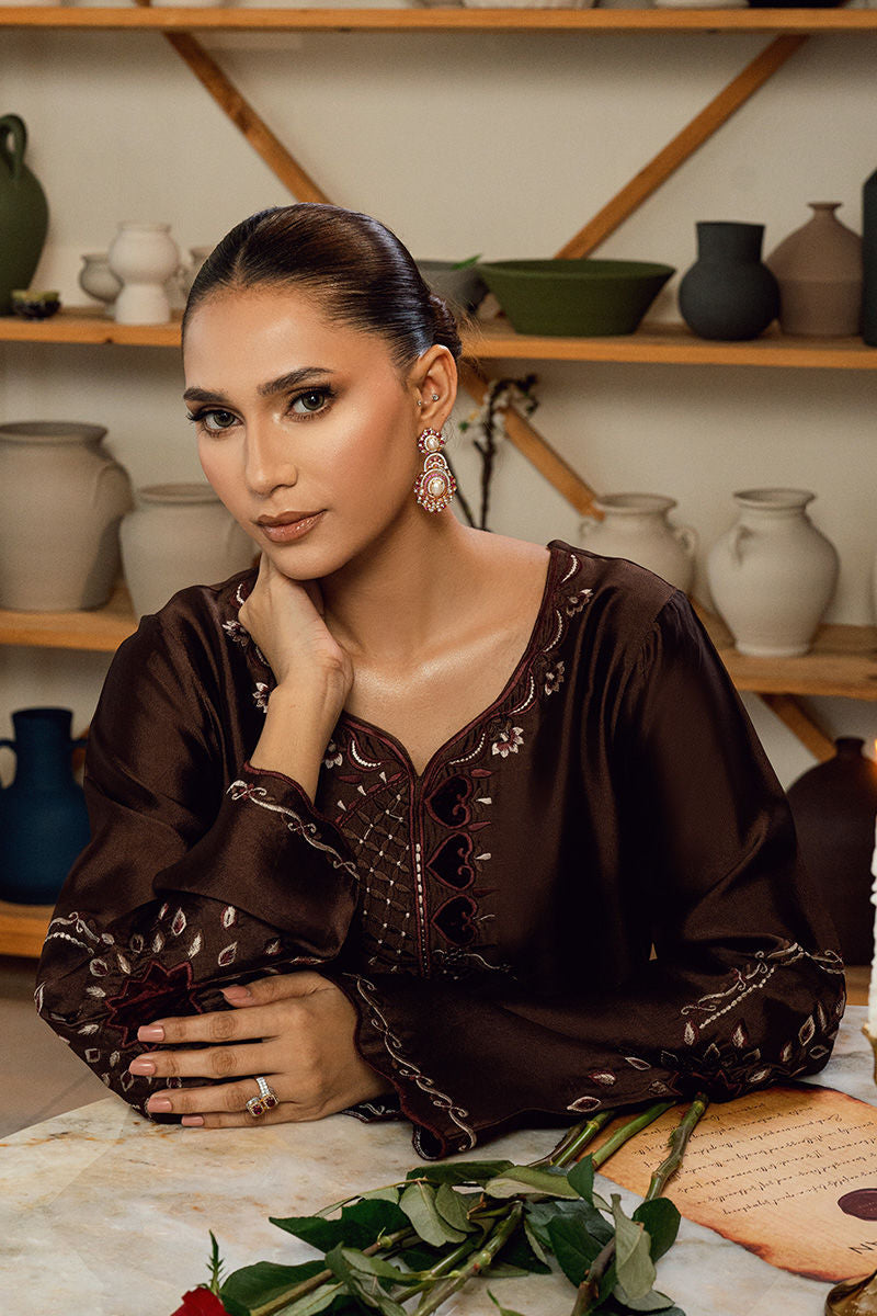 Fatima Khan | Warm Whisper Velvet 25 | Bronze Reverie