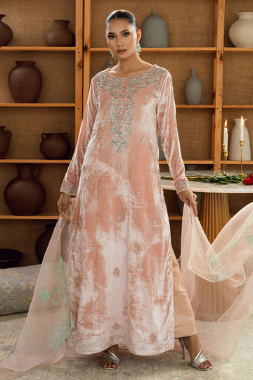 Fatima Khan | Warm Whisper Velvet 25 | Rose Whisper