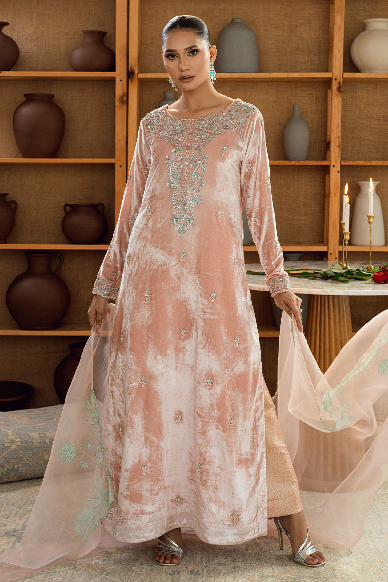 Fatima Khan | Warm Whisper Velvet 25 | Rose Whisper