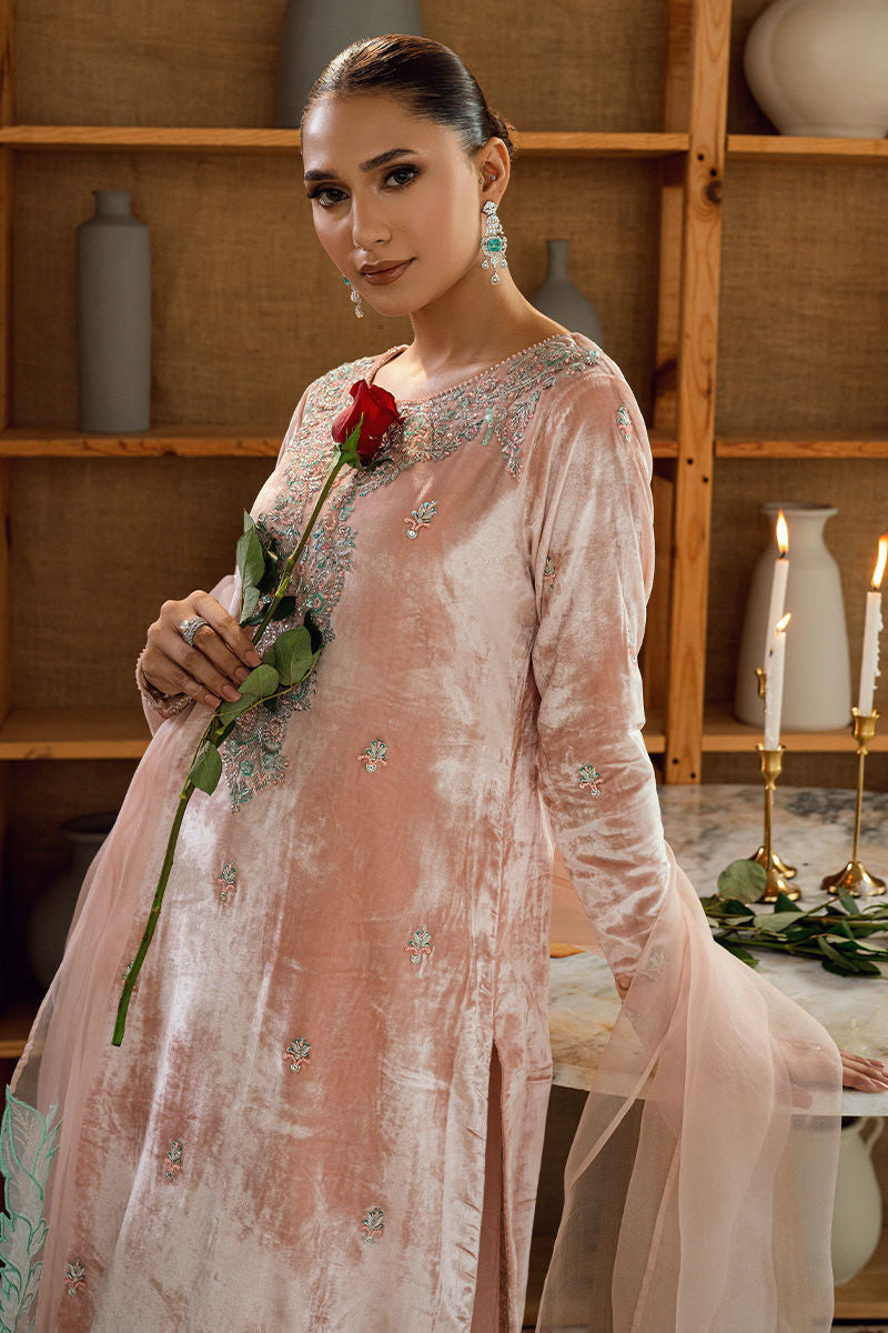 Fatima Khan | Warm Whisper Velvet 25 | Rose Whisper