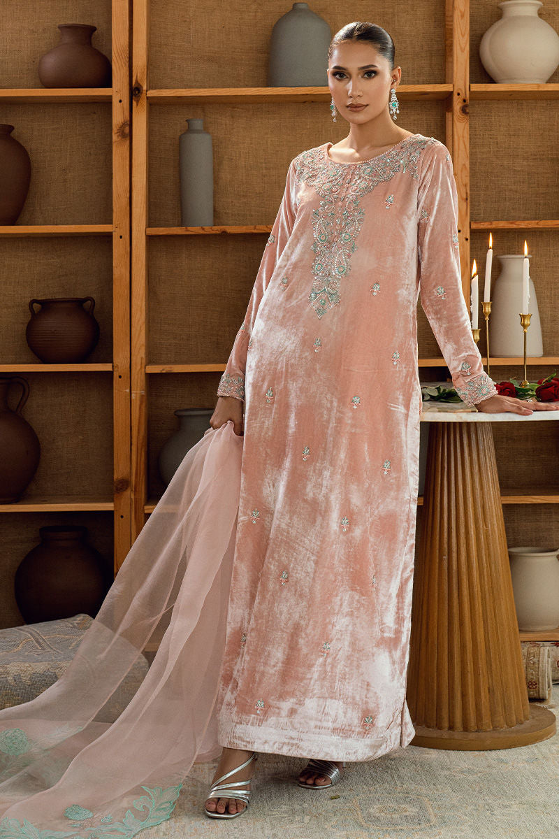 Fatima Khan | Warm Whisper Velvet 25 | Rose Whisper