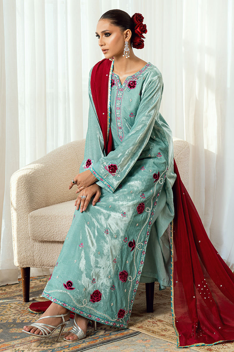 Fatima Khan | Warm Whisper Velvet 25 | Twilight Rose