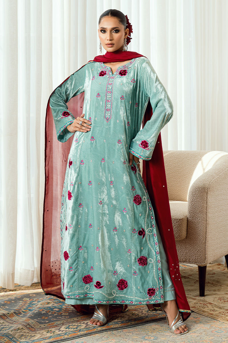 Fatima Khan | Warm Whisper Velvet 25 | Twilight Rose