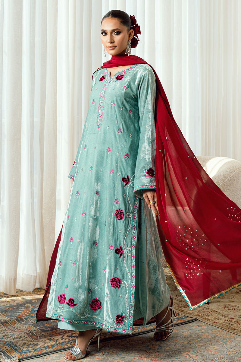 Fatima Khan | Warm Whisper Velvet 25 | Twilight Rose
