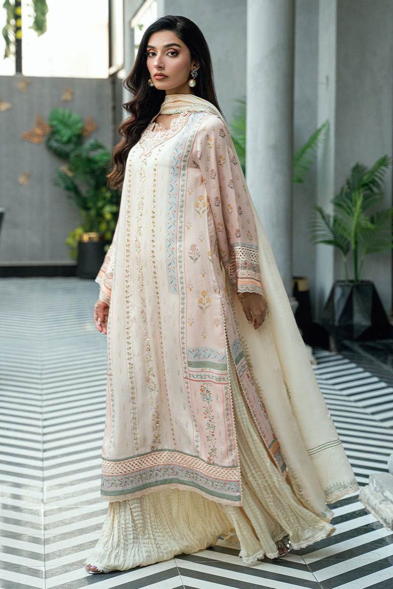 Fatima Khan | La Fleur Eid Edit | Beige Blossom