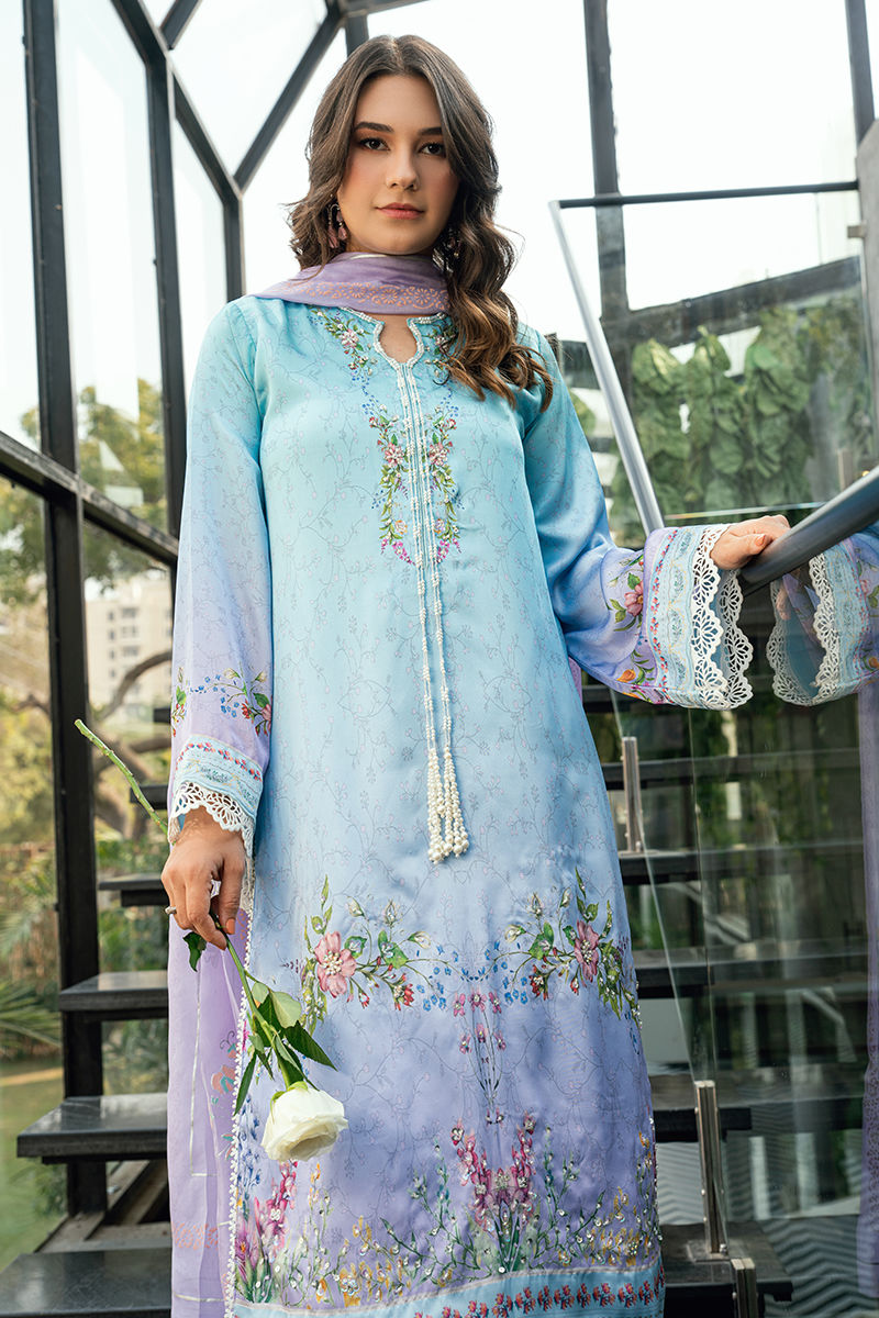Fatima Khan| La Fleur Eid Edit | Blue Meadow