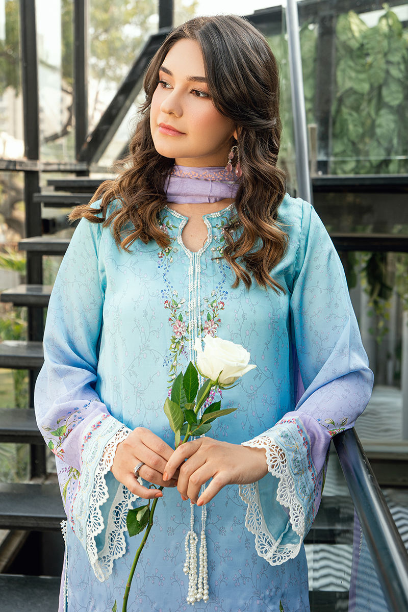 Fatima Khan| La Fleur Eid Edit | Blue Meadow