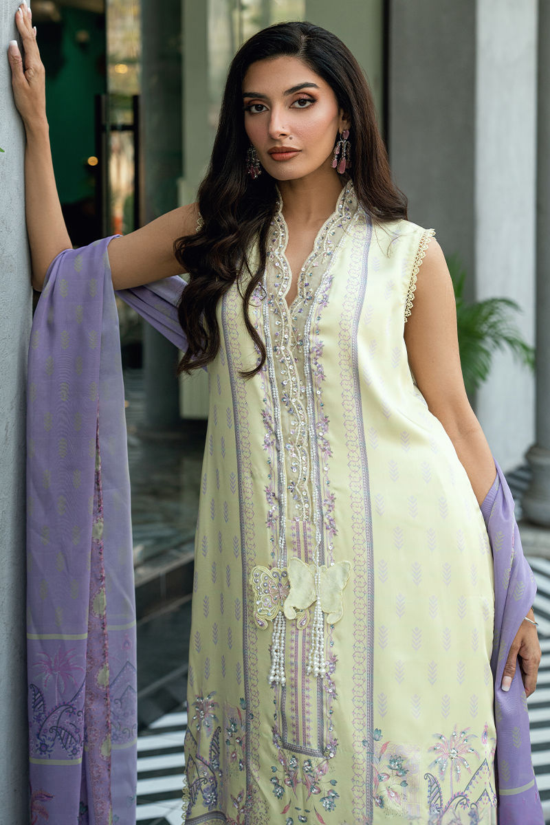 Fatima Khan| La Fleur Eid Edit | Yellow Muse