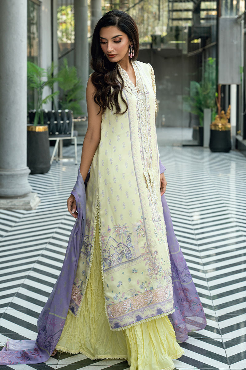 Fatima Khan| La Fleur Eid Edit | Yellow Muse