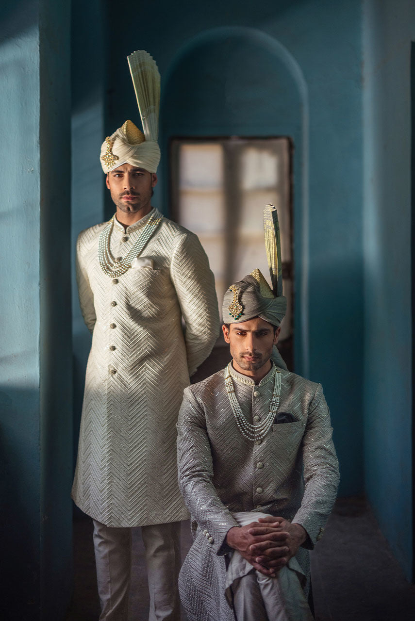Pakistani Menswear | Deepak Perwani | Shr3443