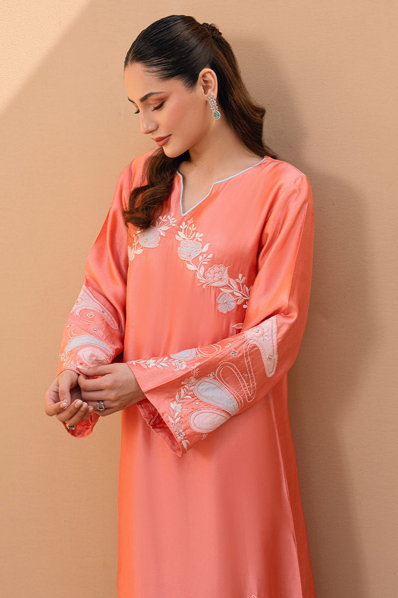 Fatima Khan | Flore Eid Luxe 26 | Coral Peony