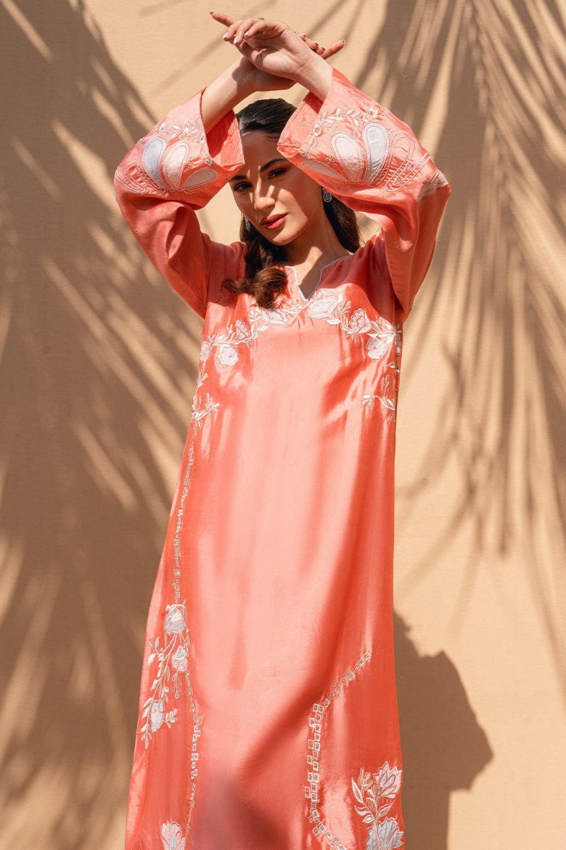 Fatima Khan | Flore Eid Luxe 26 | Coral Peony
