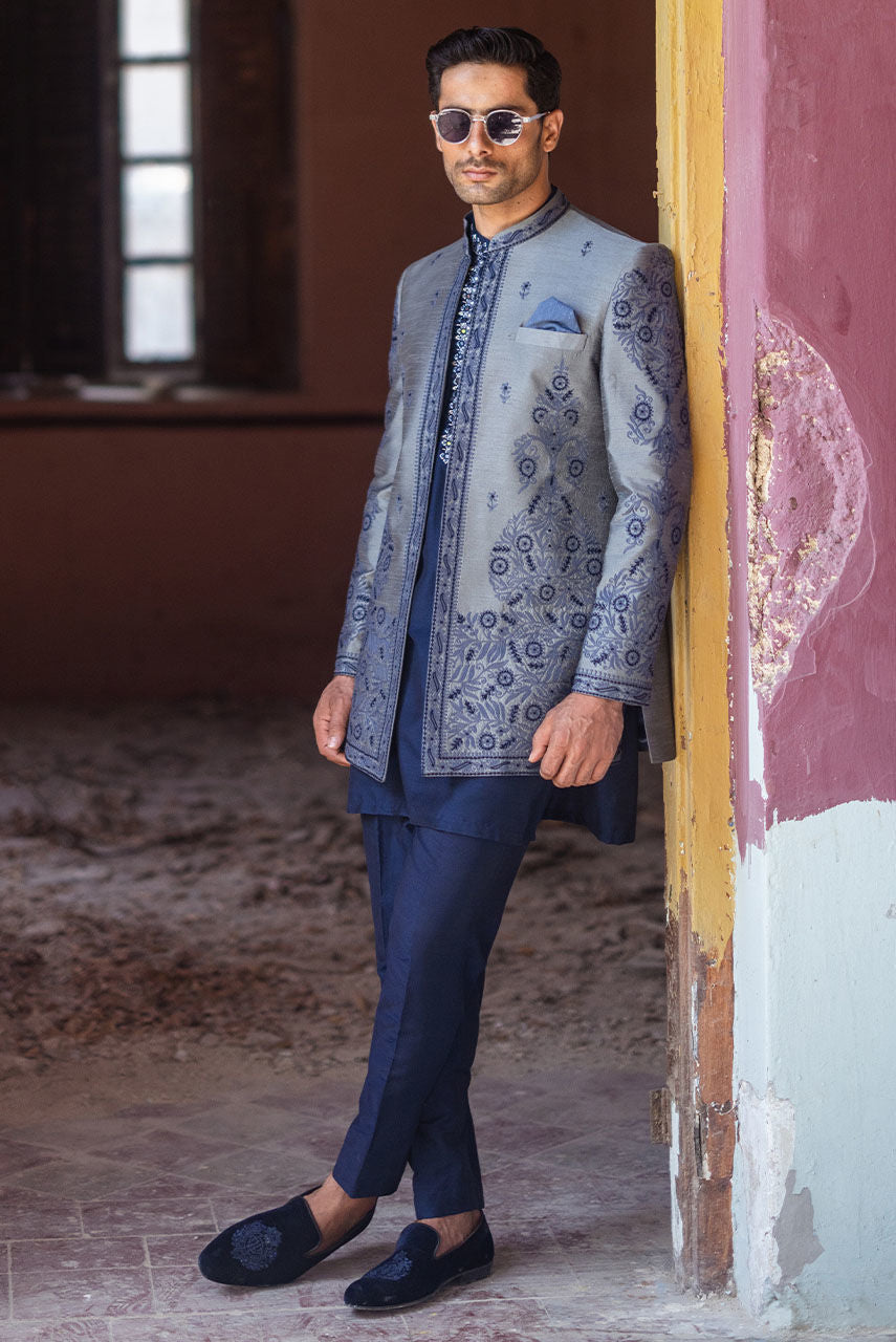 Pakistani Menswear | Deepak Perwani | Jkt1442