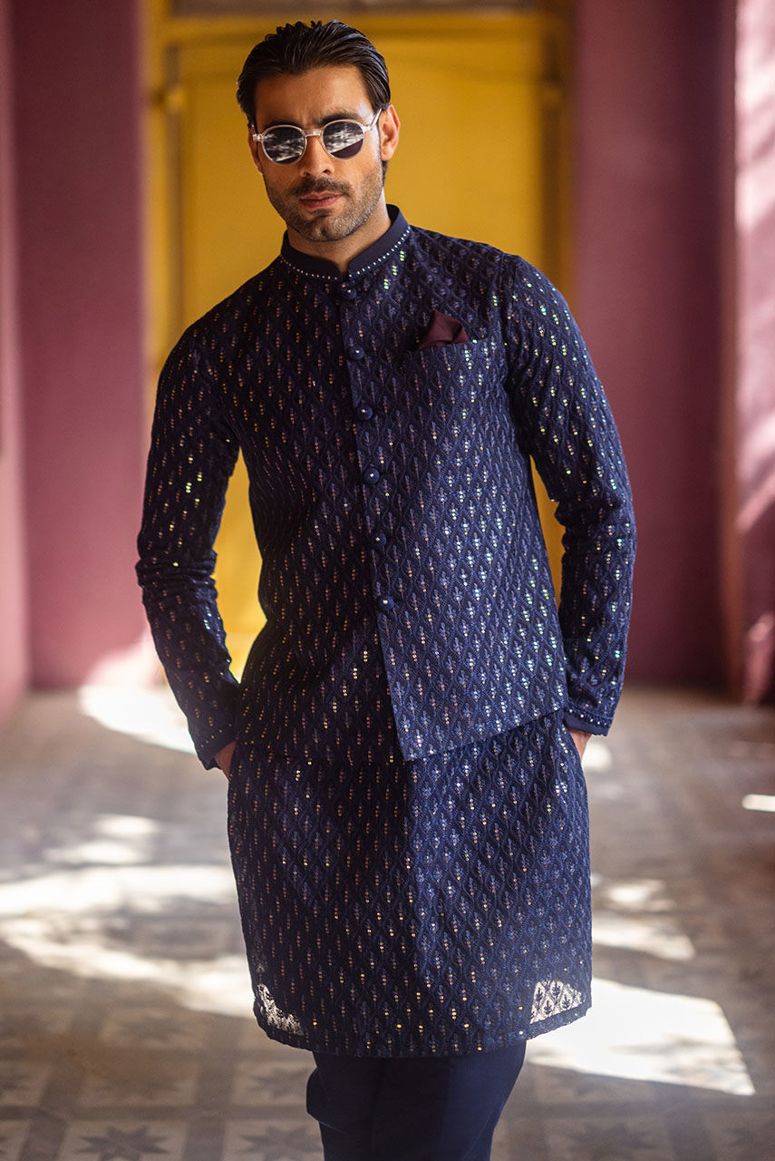 Pakistani Menswear | Deepak Perwani | Jkt1435