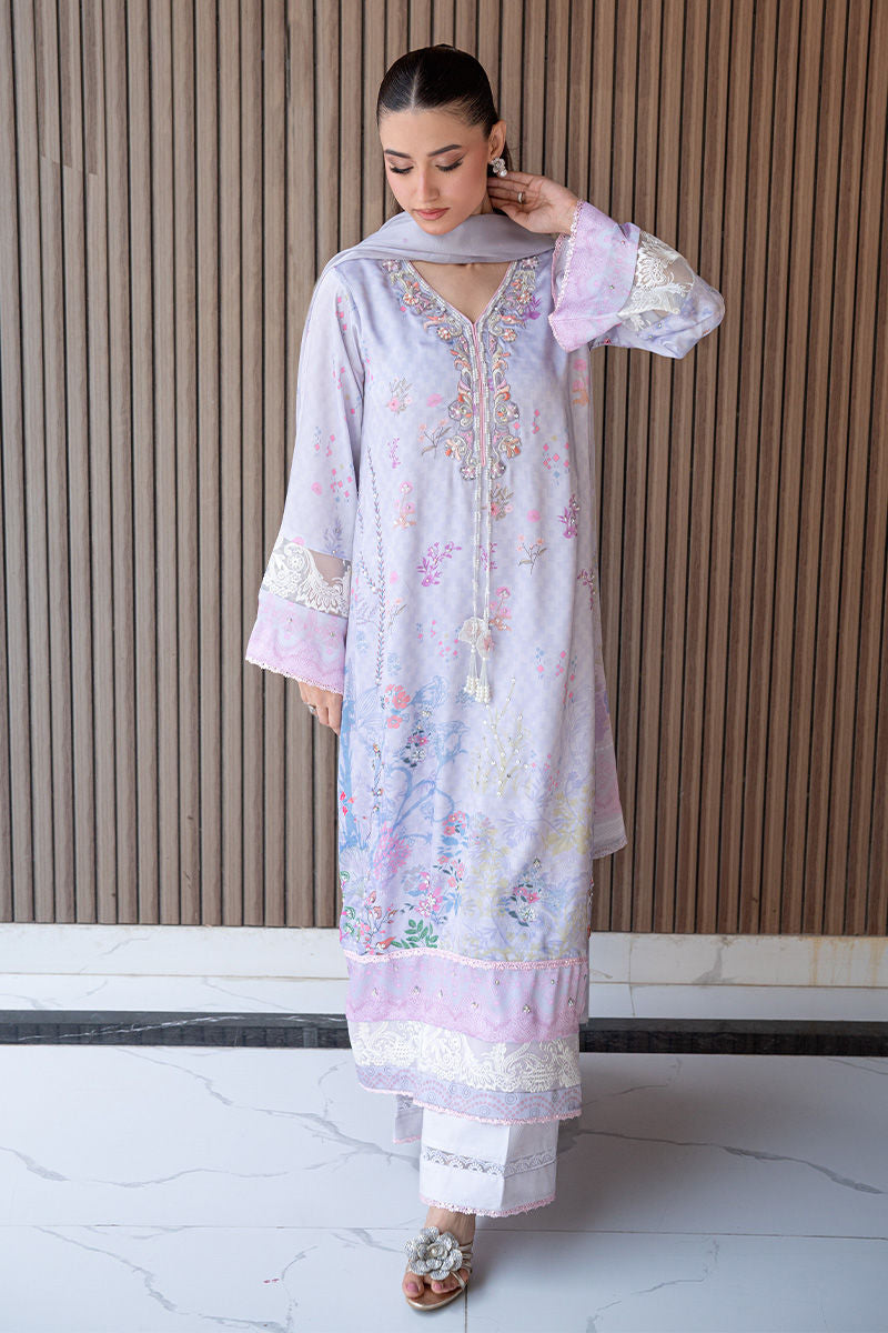 Fatima Khan | Layan Printed Eid Edit | Lily Meadow
