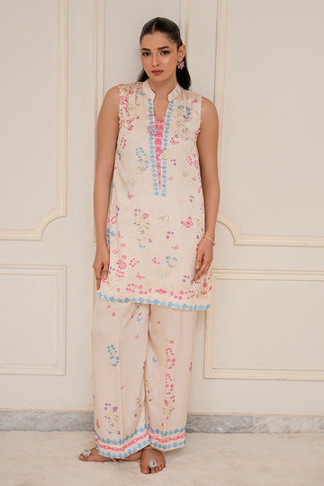 Fatima Khan | Layan Printed Eid Edit | Aveline - Coord Set