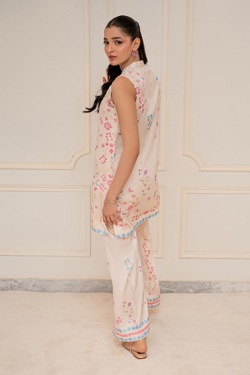 Fatima Khan | Layan Printed Eid Edit | Aveline - Coord Set
